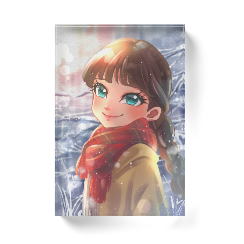 【アクリルブロック】Snow Morning