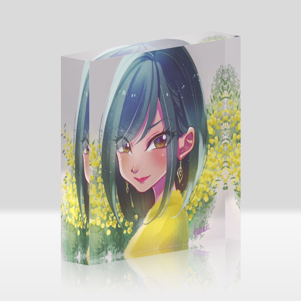 【アクリルブロック】Mimosa