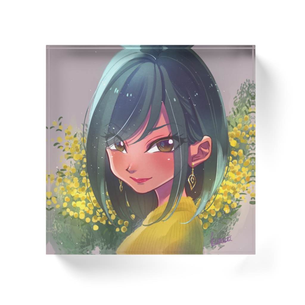【アクリルブロック】Mimosa