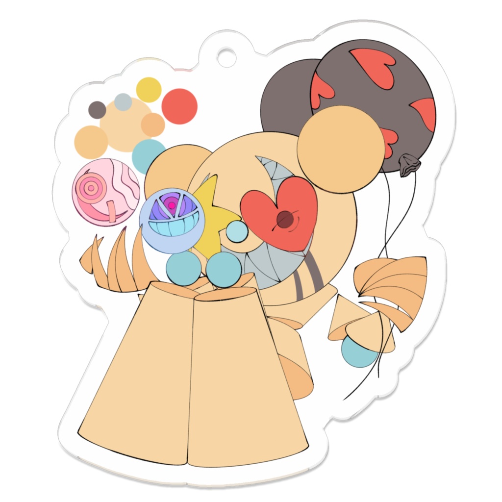 🤹‍♀️アクリルキーホルダー