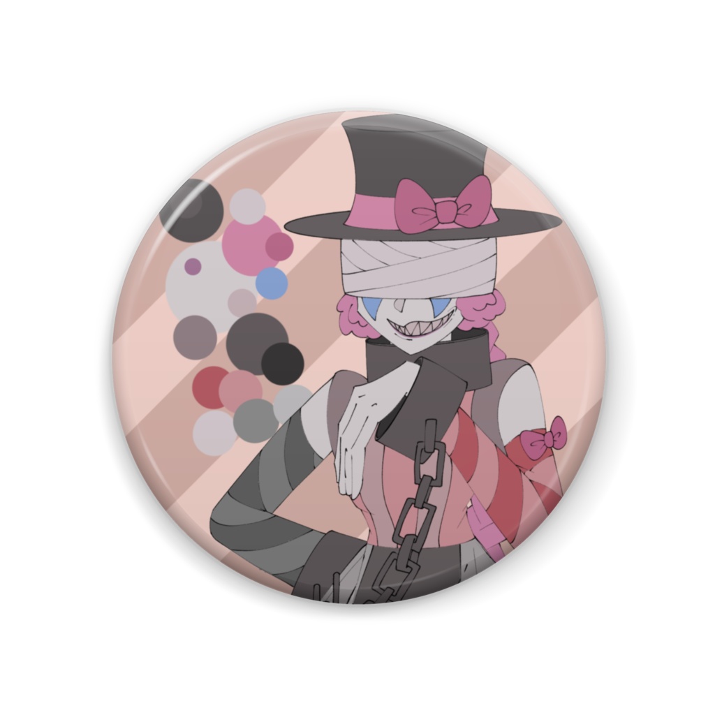 ⛓️立ち絵イラスト缶バッジ