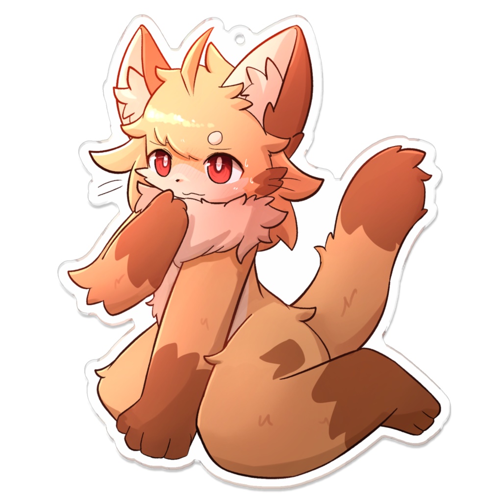 カテラくんのアクリルキーホルダー2