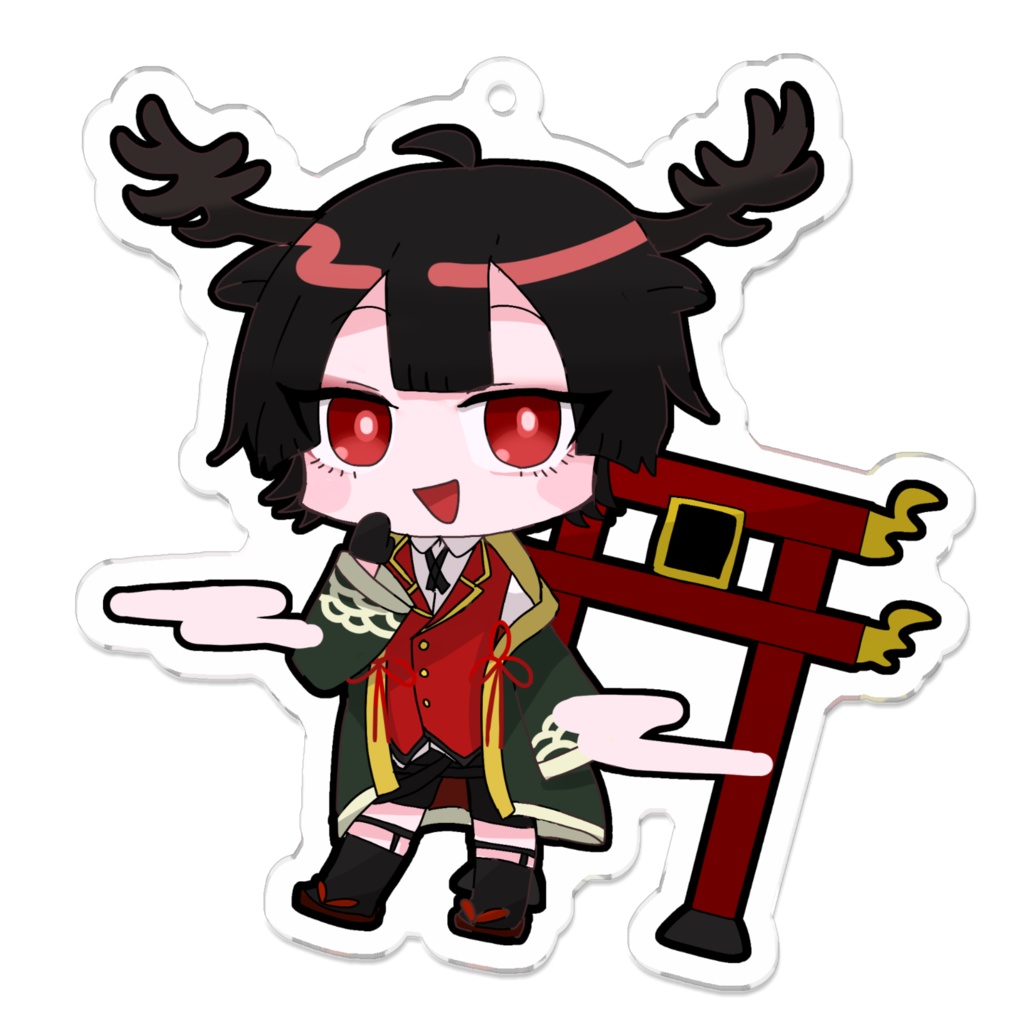 鹿又紬　新衣装アクキー