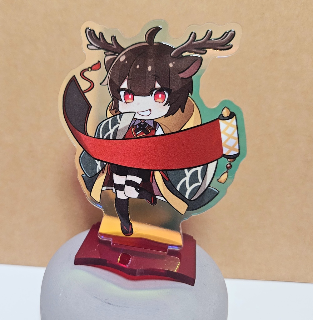 鹿又紬 収益化記念アクスタ