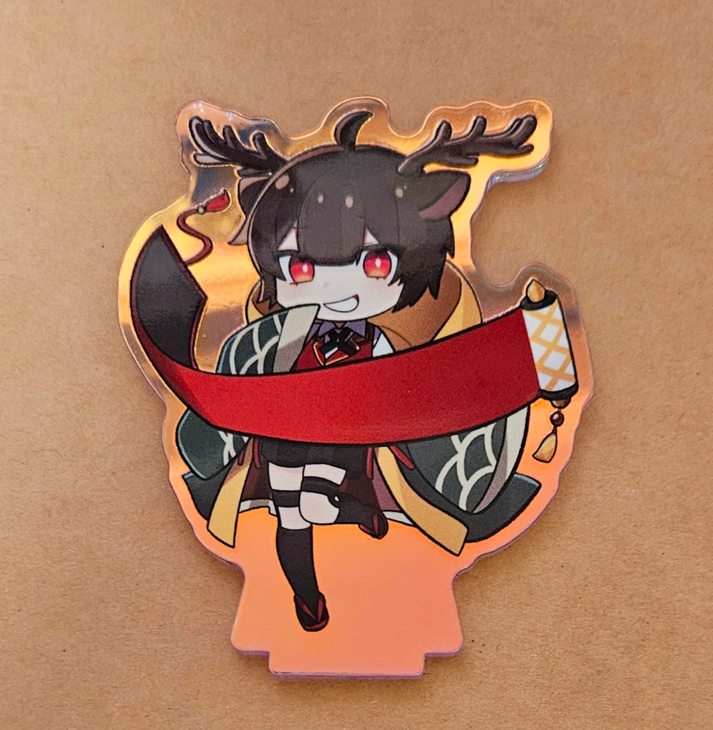 鹿又紬 収益化記念アクスタ