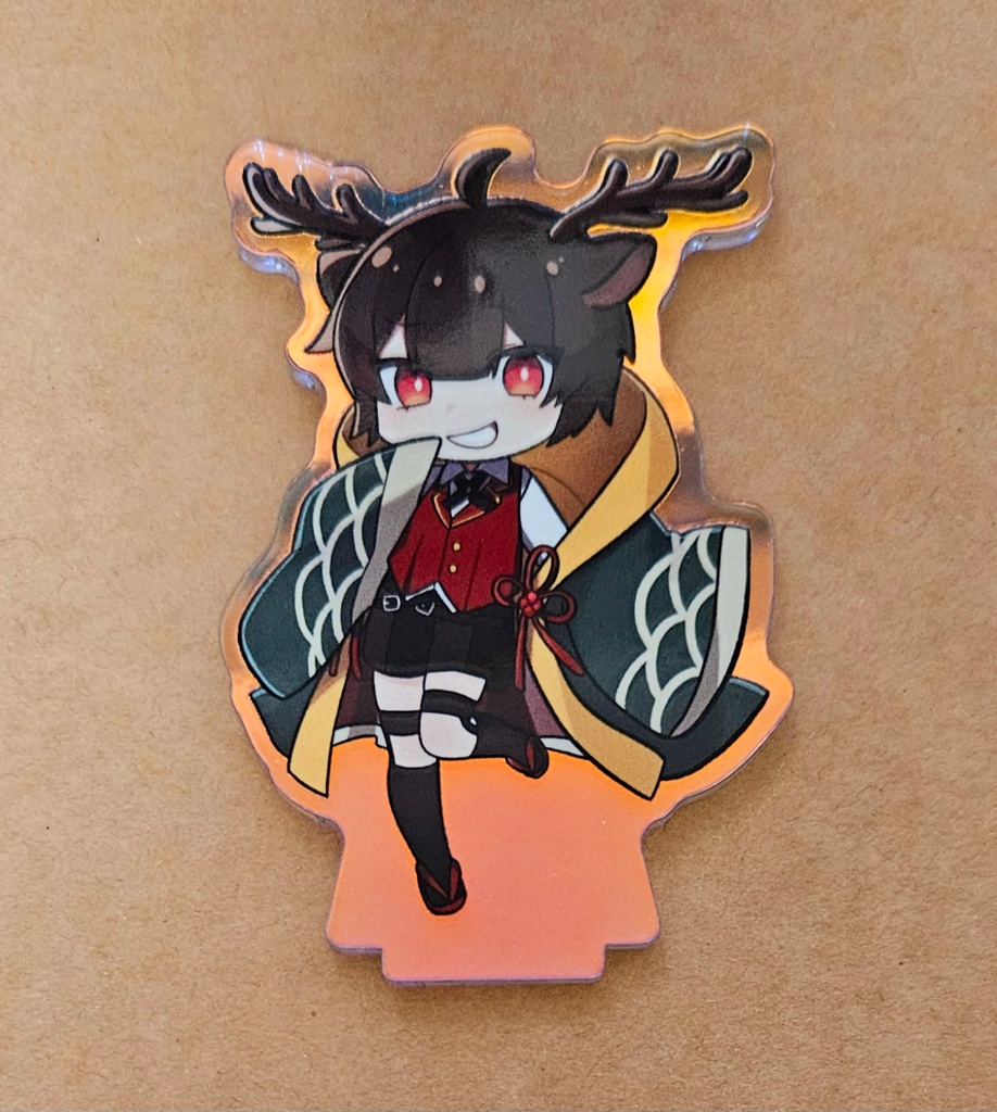 鹿又紬 収益化記念アクスタ