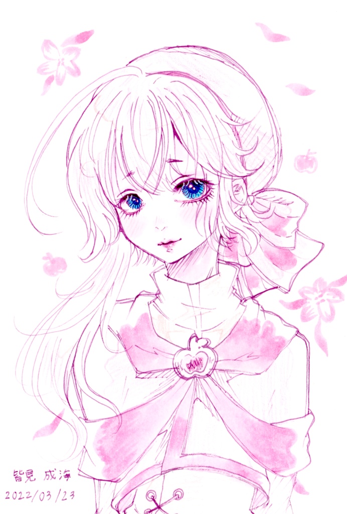 ドローイング ポストカード原画