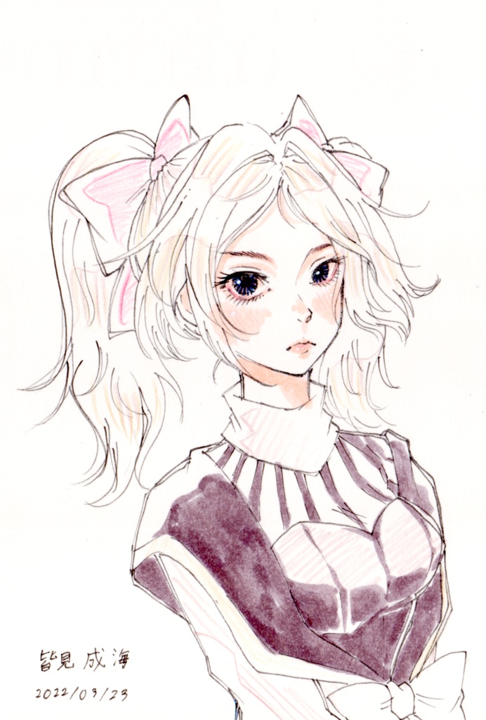 ドローイング ポストカード原画