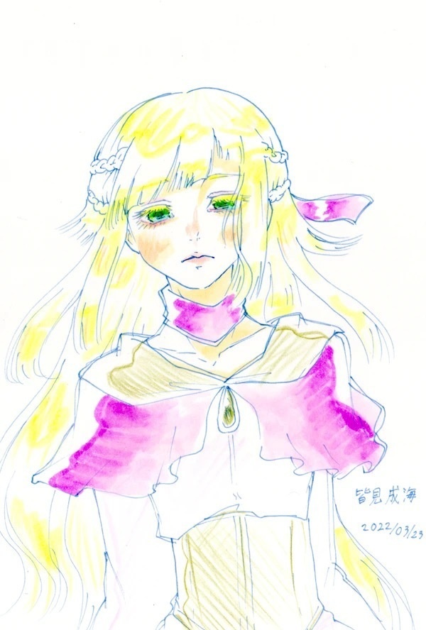 ドローイング ポストカード原画