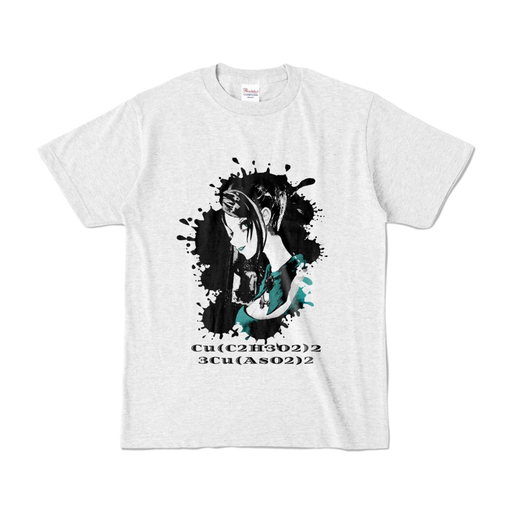 Tシャツ 花緑青の貴婦人 カラー6種 成海の創作部屋 Booth