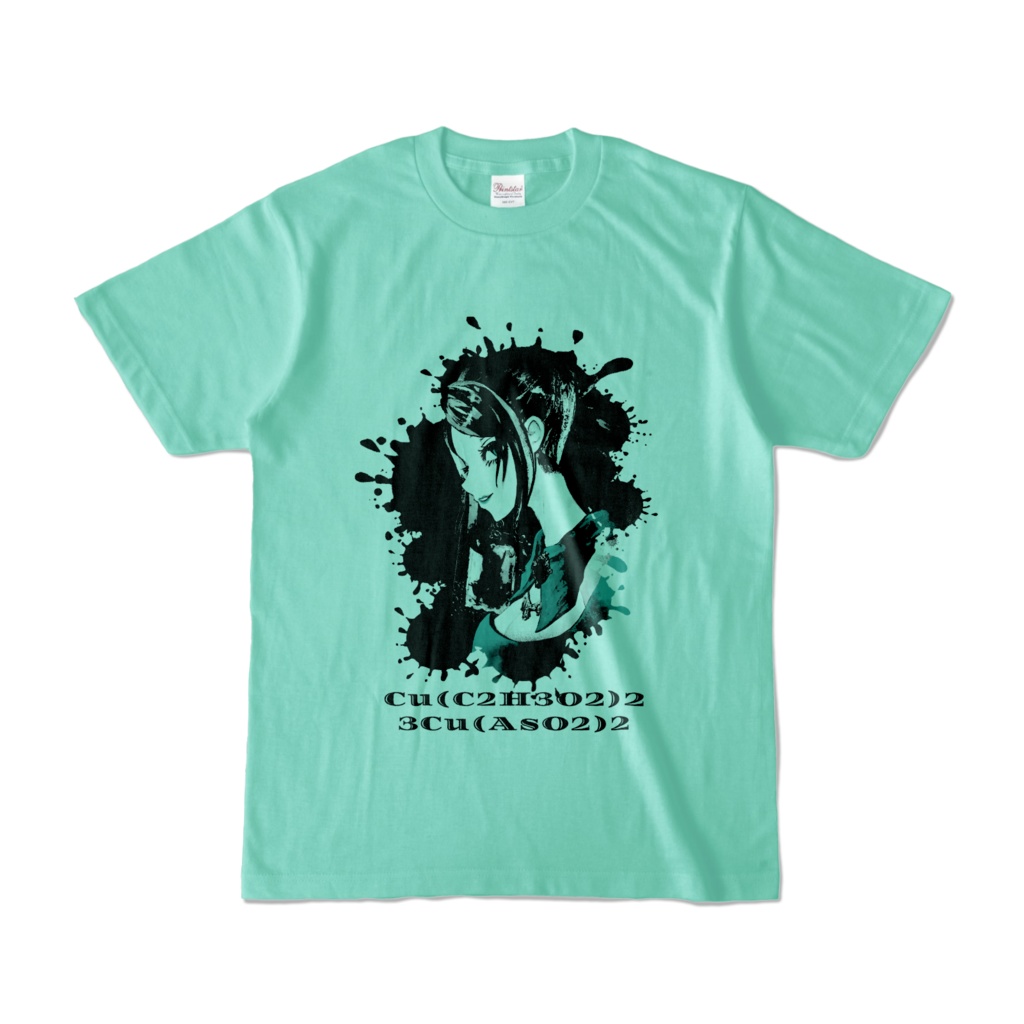 【Tシャツ】花緑青の貴婦人【カラー6種】