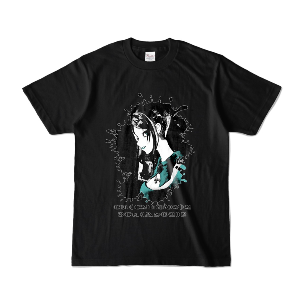 【Tシャツ】花緑青の貴婦人【カラー6種】