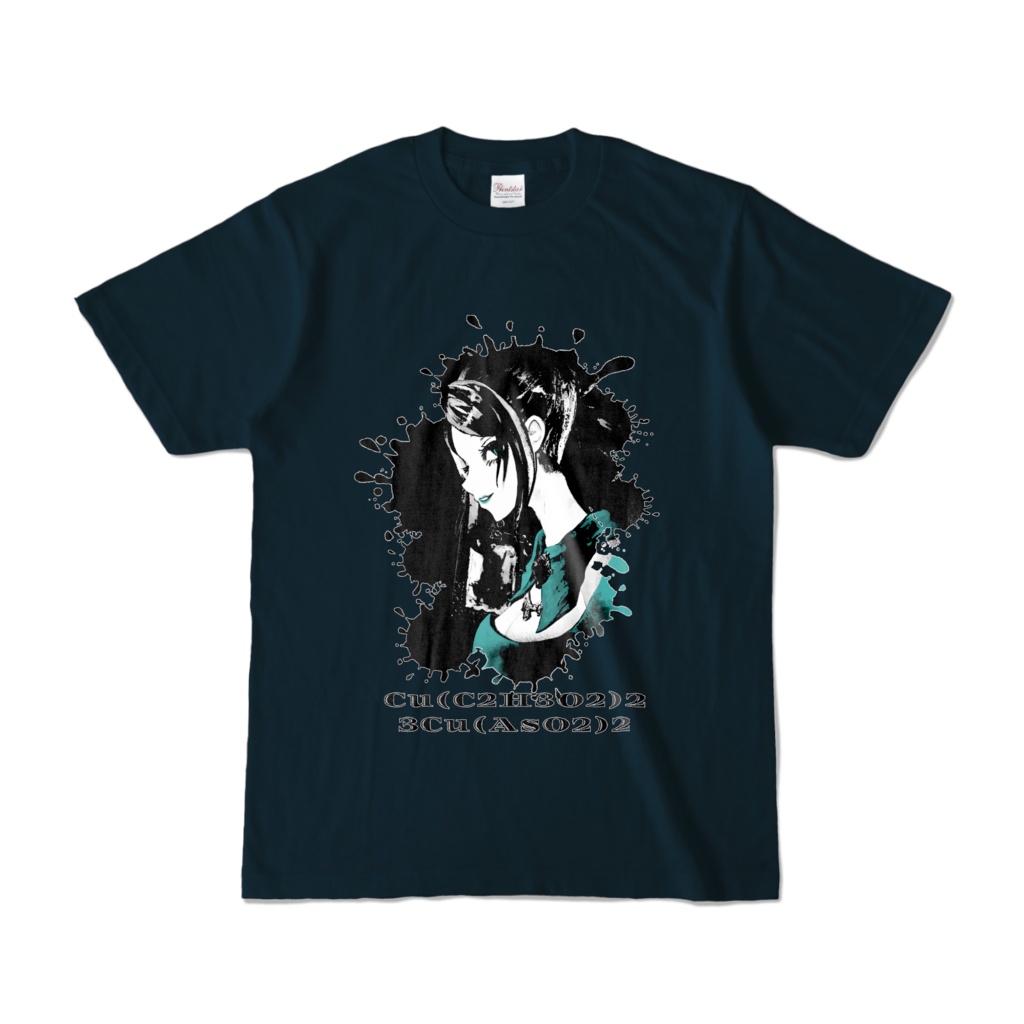 【Tシャツ】花緑青の貴婦人【カラー6種】