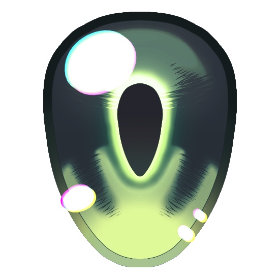 レジンアイ向け虹彩データ【モンスターeye】