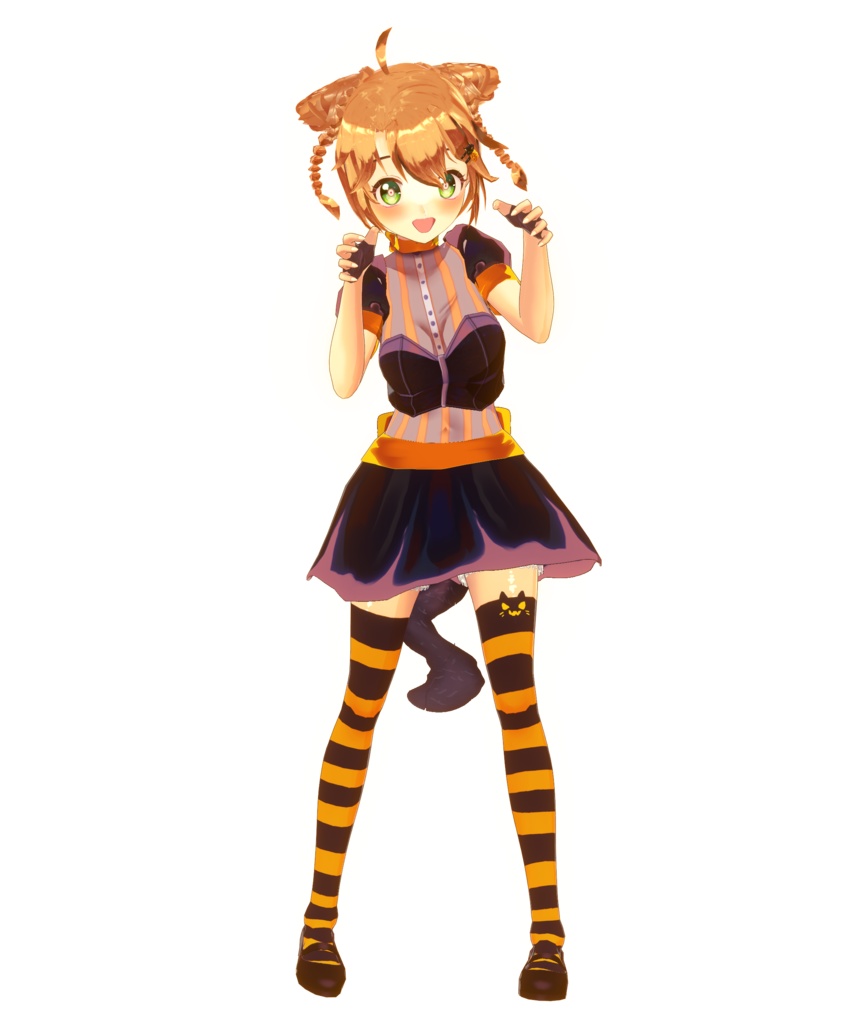 【無料配布あり】黒猫ハロウィン【VROID正式版用】