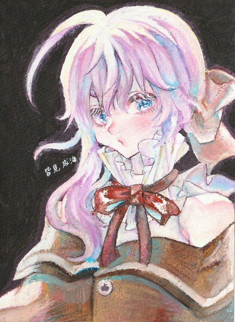 【イラスト原画】クレパス練習イラスト【クレパス】