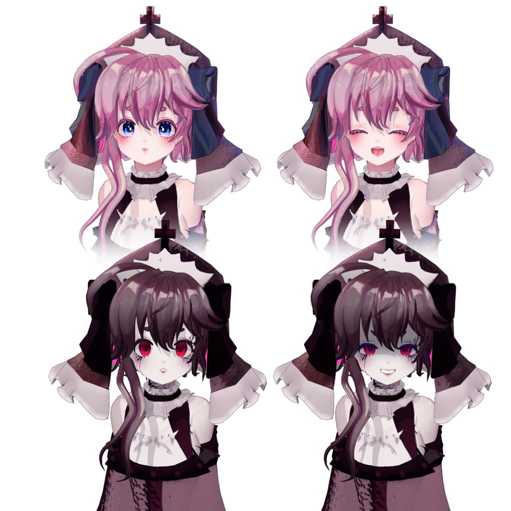 【男の娘】オリジナル3Dモデル【ティージェル・バートリュ】