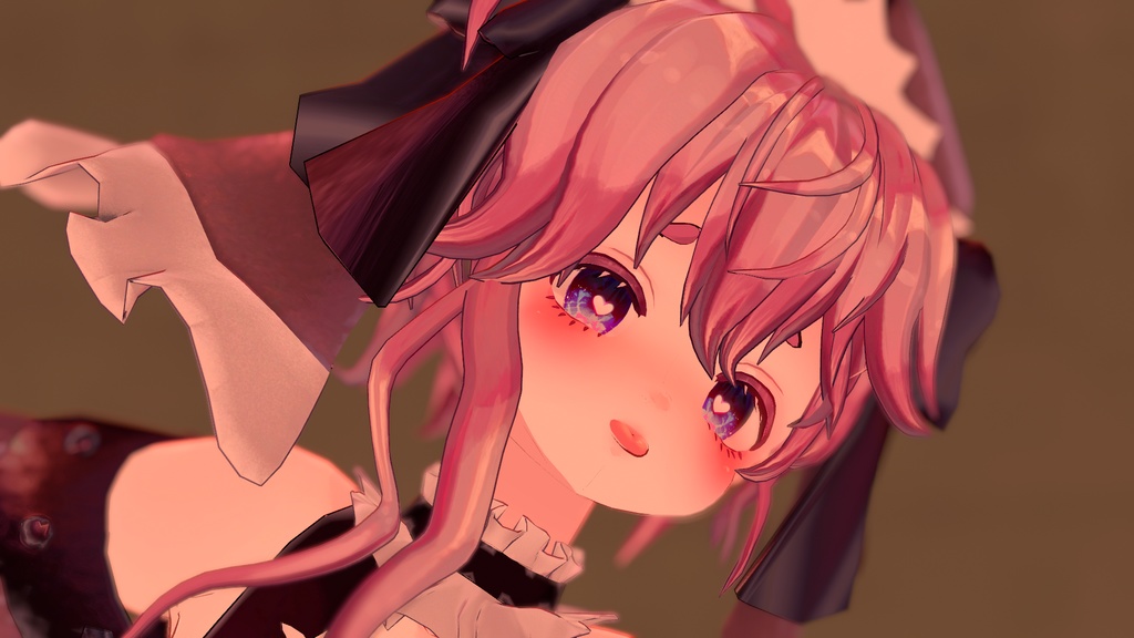 【男の娘】オリジナル3Dモデル【ティージェル・バートリュ】