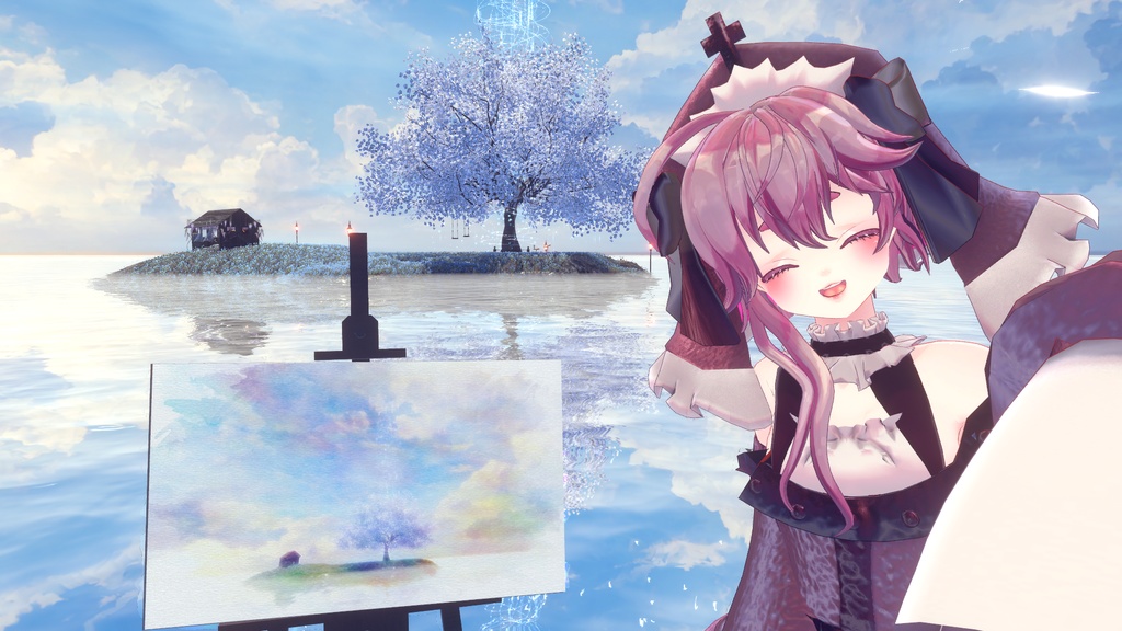 【男の娘】オリジナル3Dモデル【ティージェル・バートリュ】