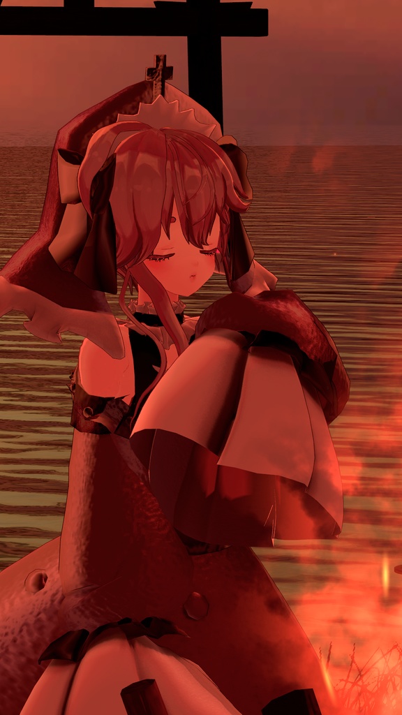 【男の娘】オリジナル3Dモデル【ティージェル・バートリュ】