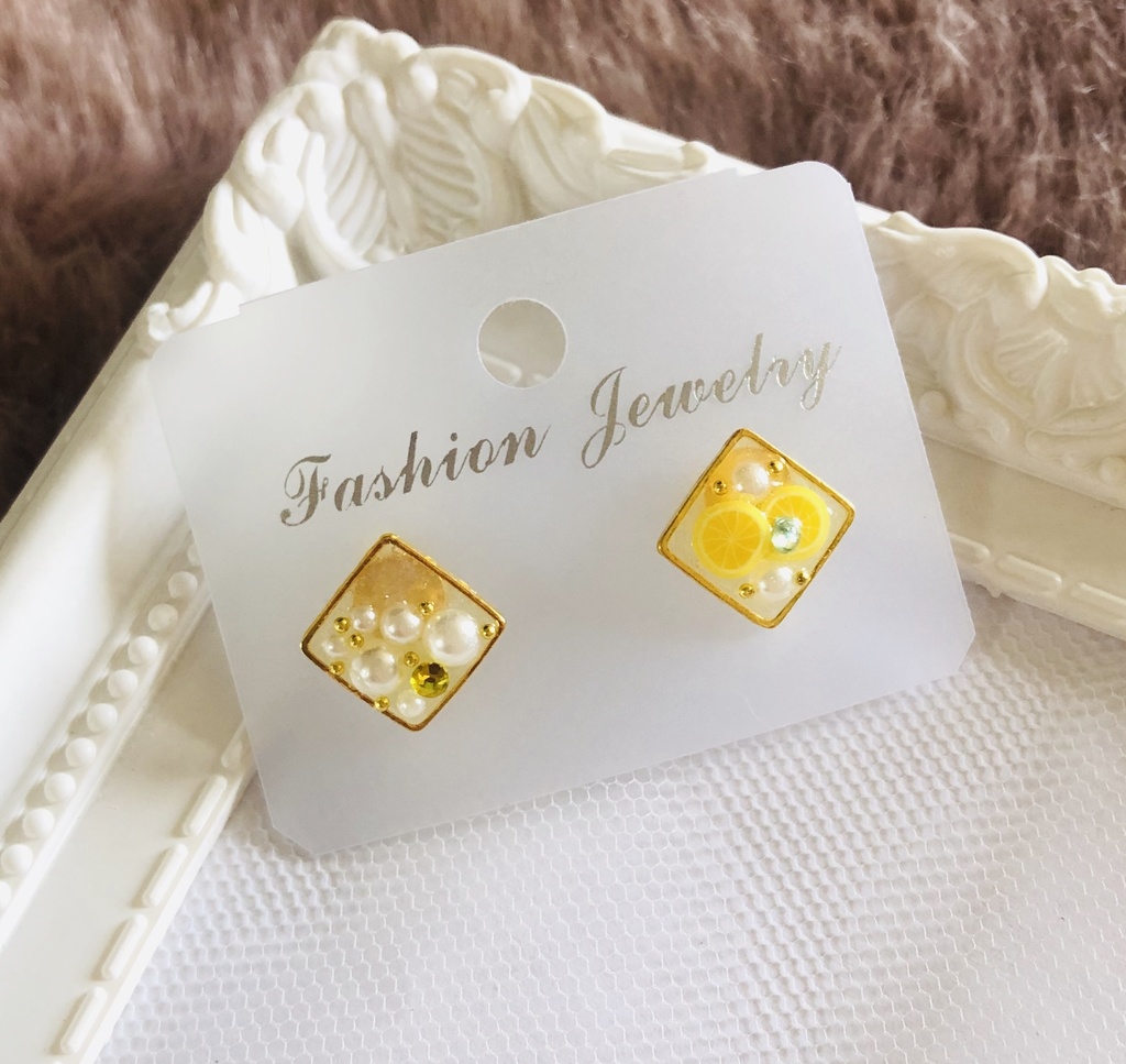 フルーツ別プチピアス