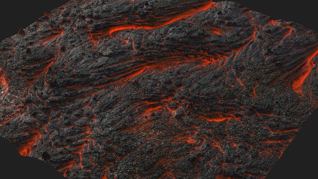Volcanic Lava Substance 【Substance】