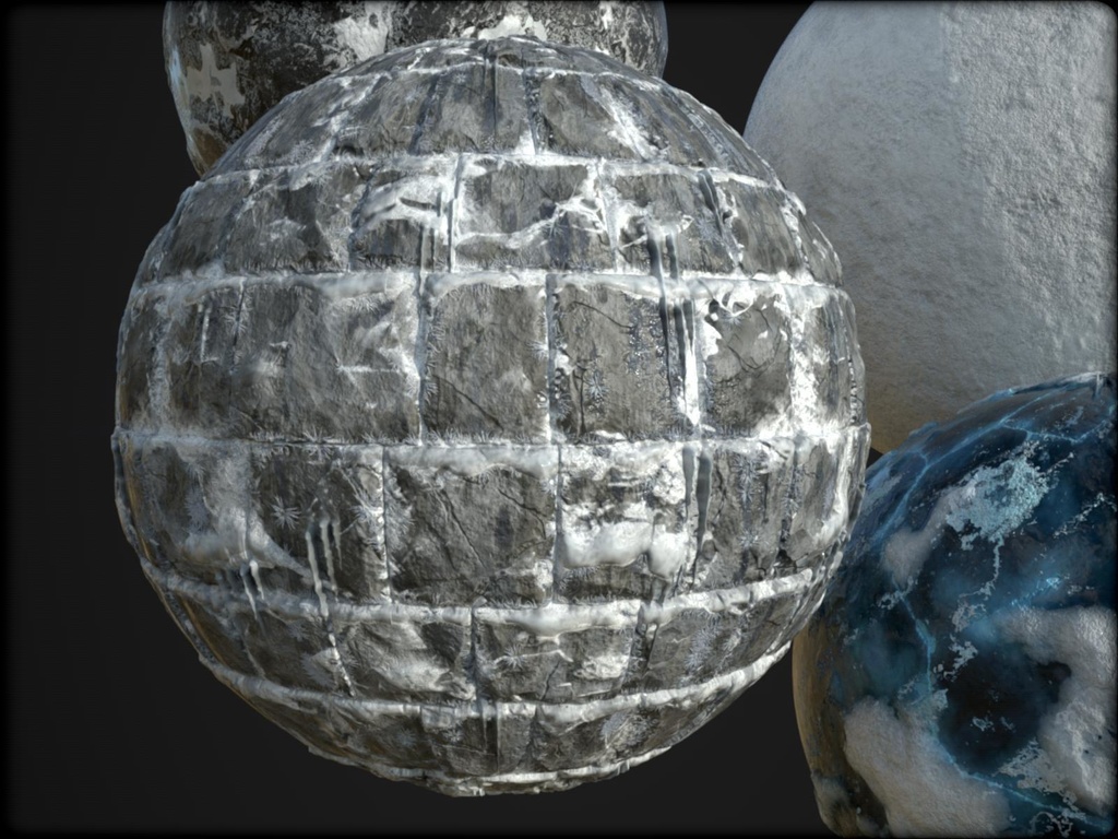 Ice and Snow Substance Pack 【Substance】