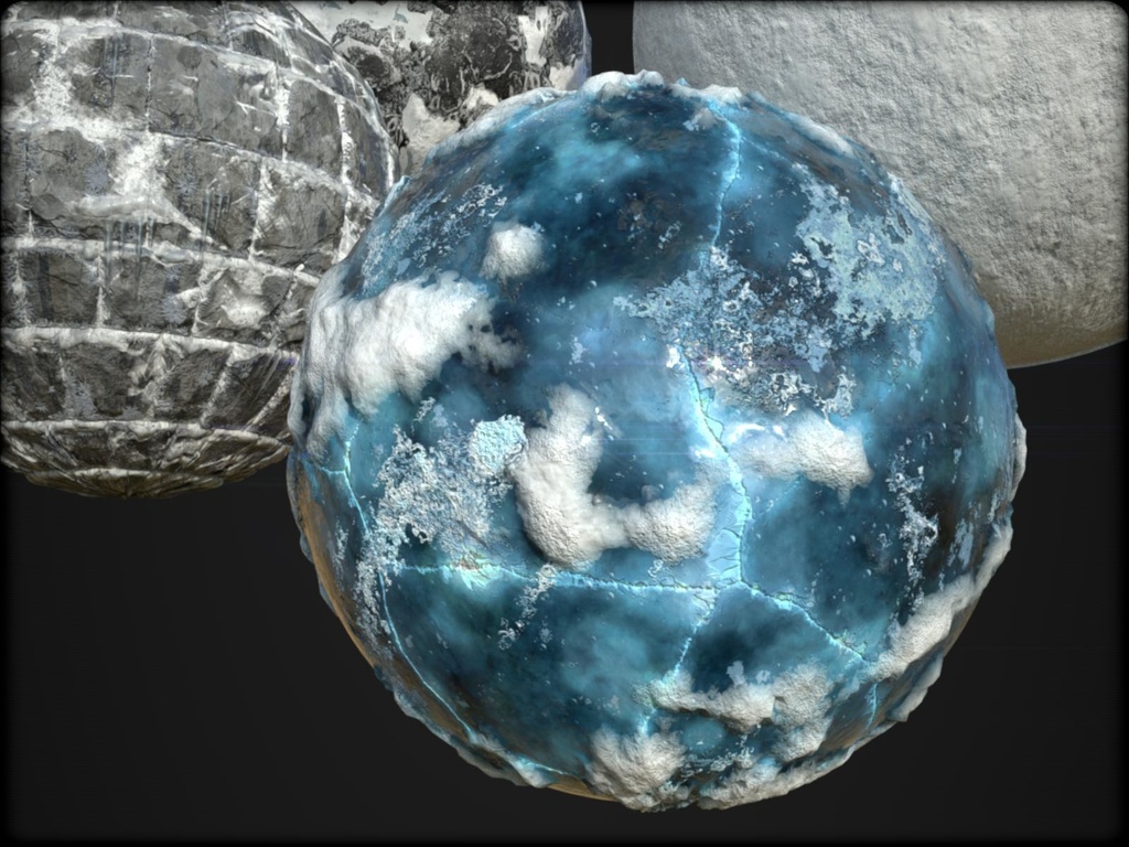 Ice and Snow Substance Pack 【Substance】