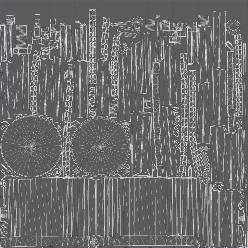 日本の電柱 3Dモデル / フォトリアル / Unreal Engine対応