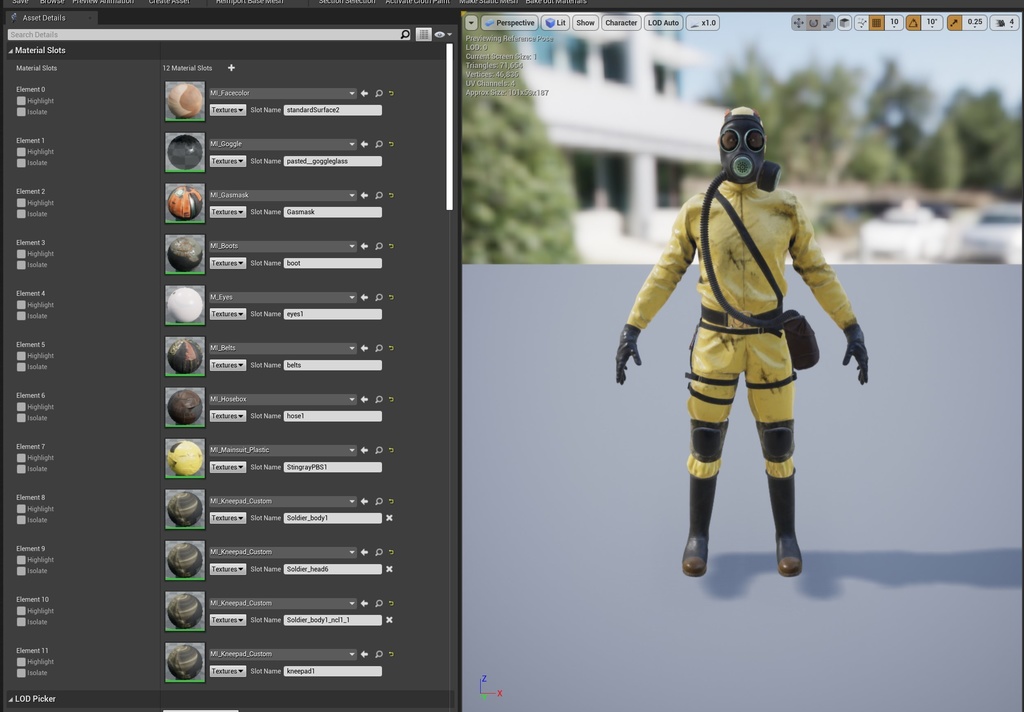 ハザマットスーツソルジャー(リグ装備)