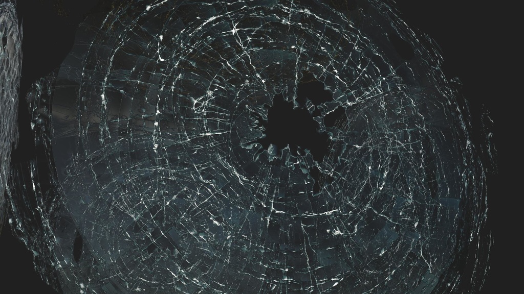 割れたガラス 【Substance】