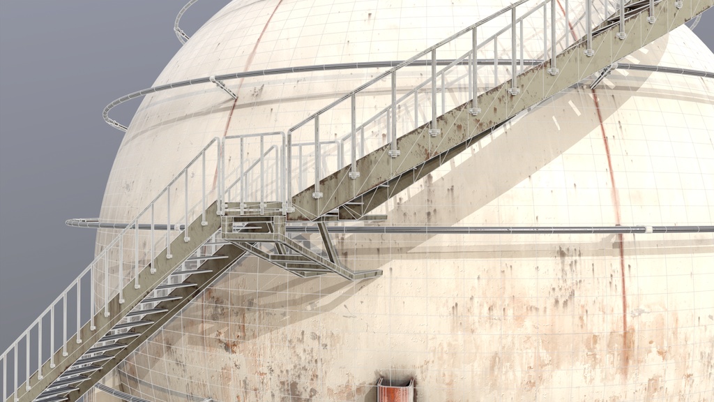 ガス球体(ホートン球)CGアセット