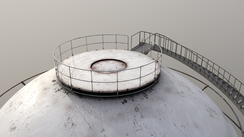 ガス球体(ホートン球)CGアセット