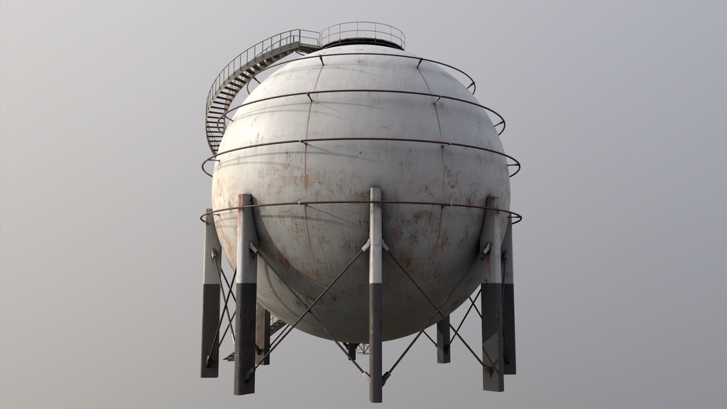 ガス球体(ホートン球)CGアセット