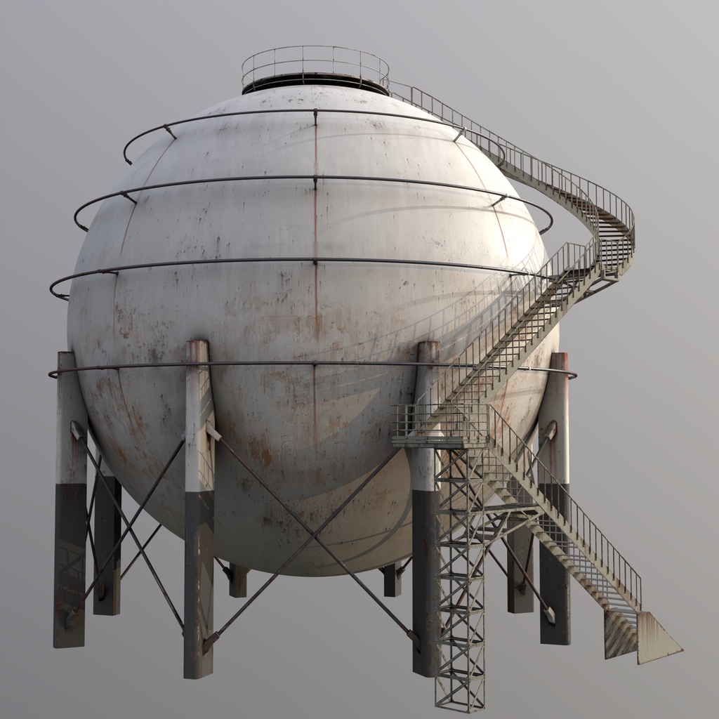 ガス球体(ホートン球)CGアセット