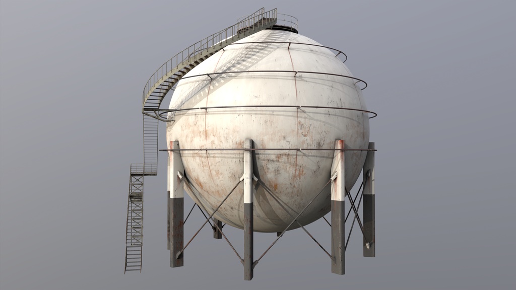 ガス球体(ホートン球)CGアセット