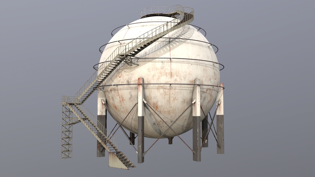 ガス球体(ホートン球)CGアセット