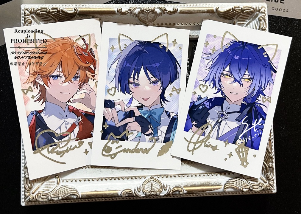 原神FES組チェキ3枚セット(GenshinImpact)