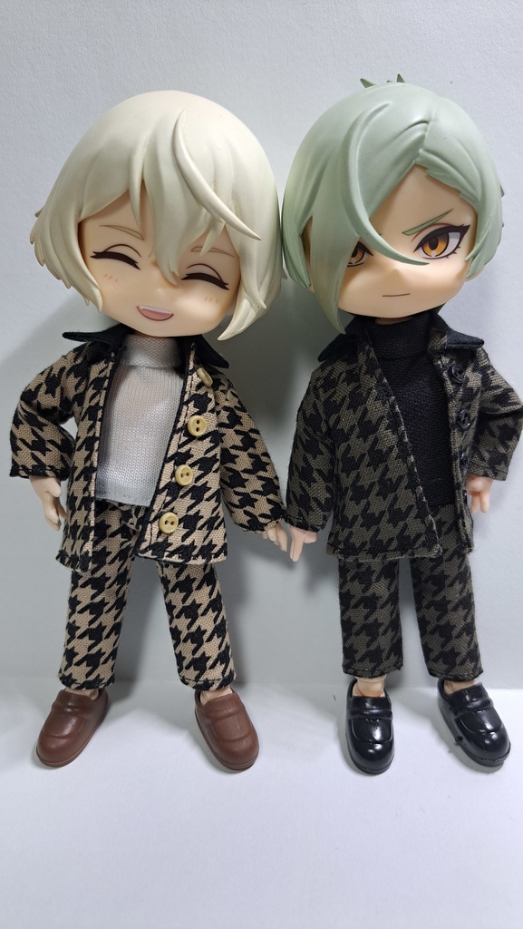 千鳥格子セットアップ