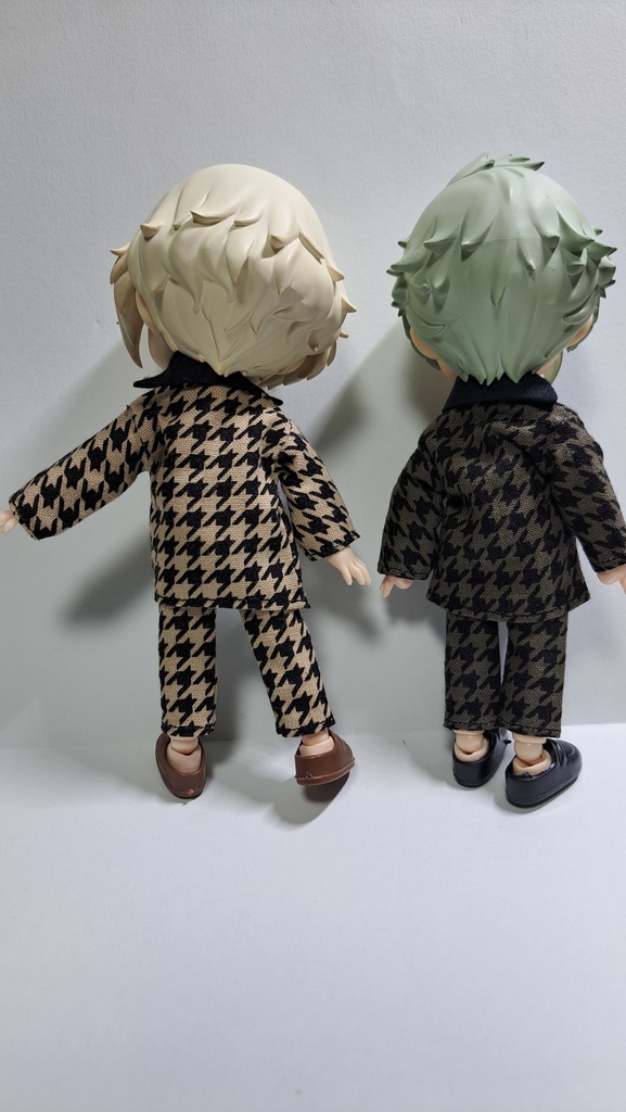 千鳥格子セットアップ