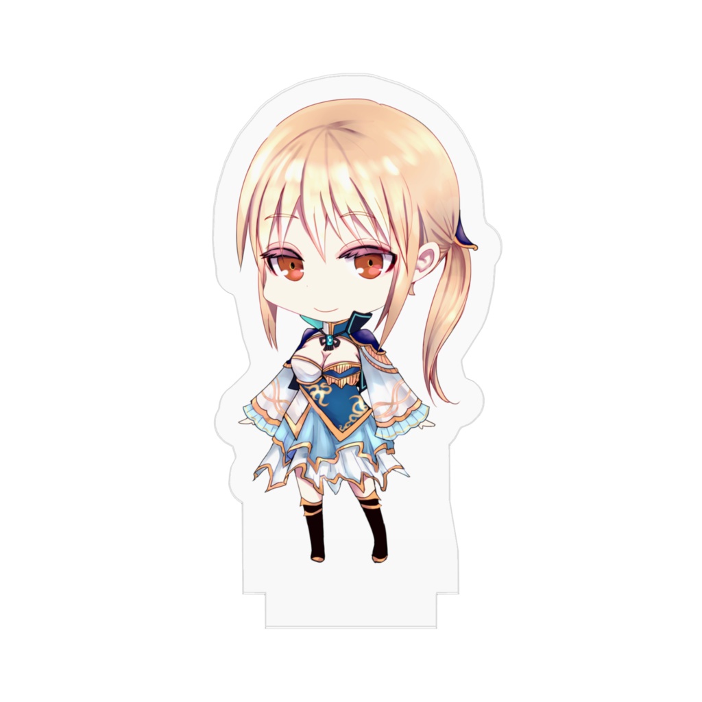 王元姫アクリルフィギュア(青)