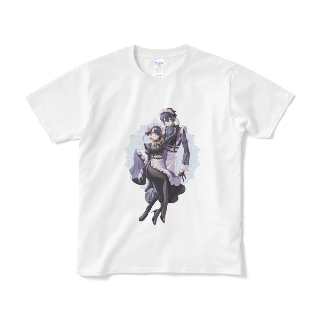 【タヌシモン誕生日記念】OCメイド姉弟「凌薇(リンウェイ)&凌翊(リンイー)」Tシャツ(短納期)