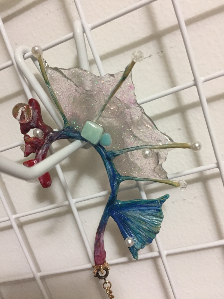 人魚のイヤーフック(両耳兼用)