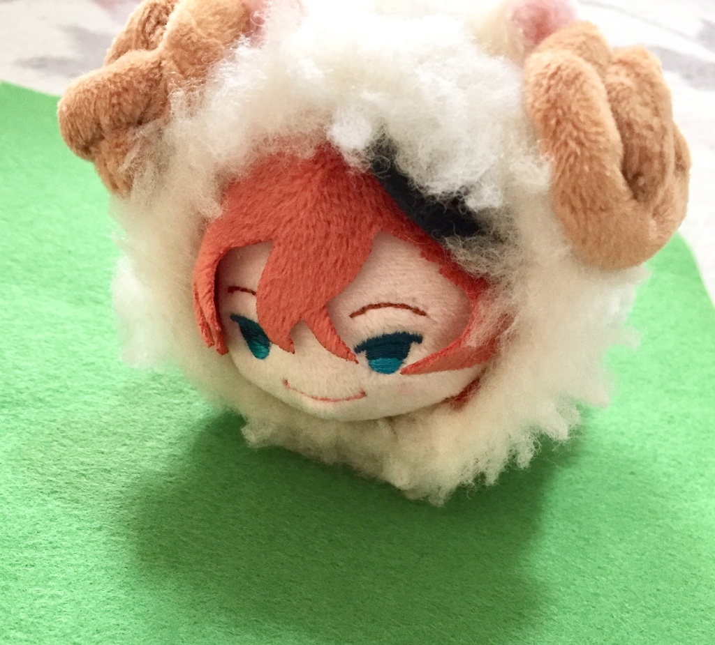 【受注生産】もちもちマスコット用着ぐるみ・ひつじさん(アイボリー)羊 きぐるみ