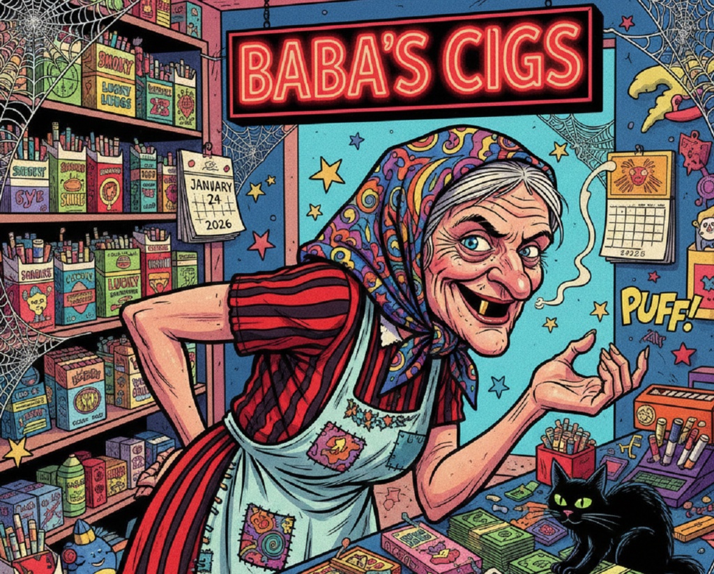 怪しいタバコ屋【フリーBGM】