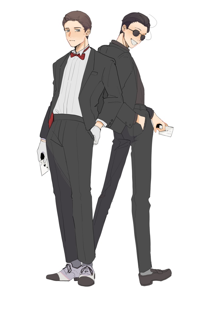 教授&伯爵　アクリルフィギュア