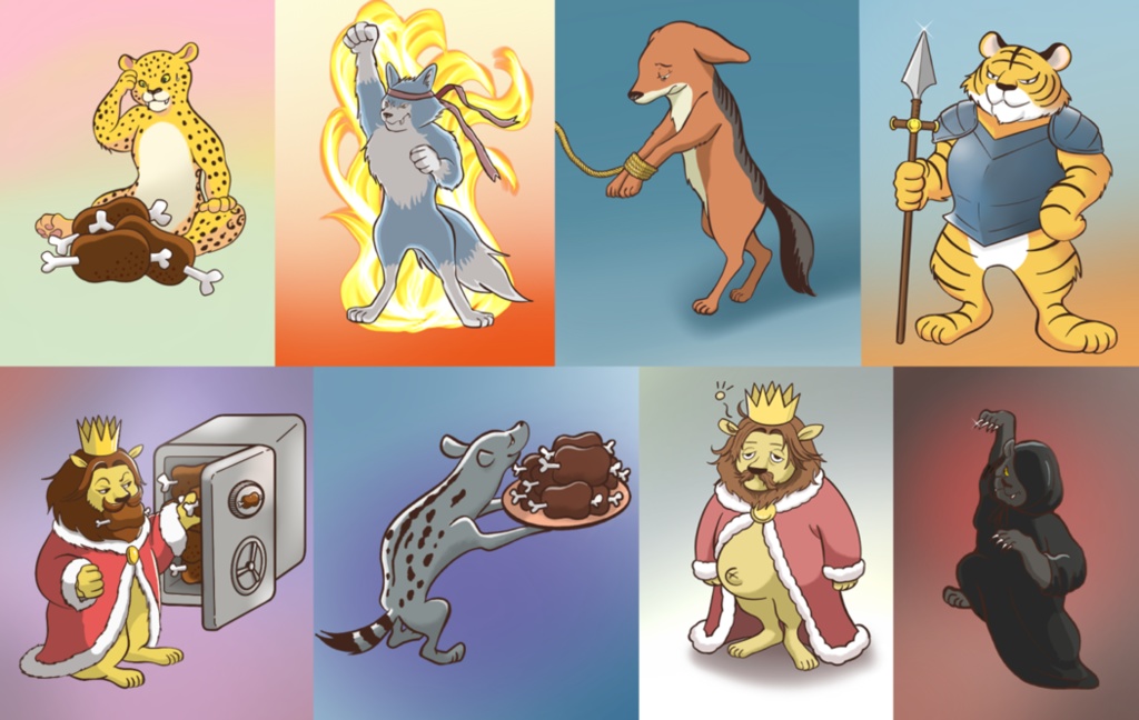 「戦獄コロシアム」と「Law of the jungle」セット