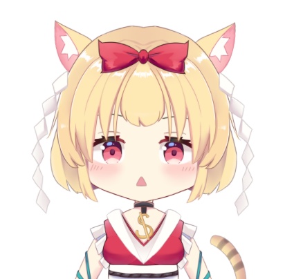 かわいい動物の耳全身【live2dモデル】