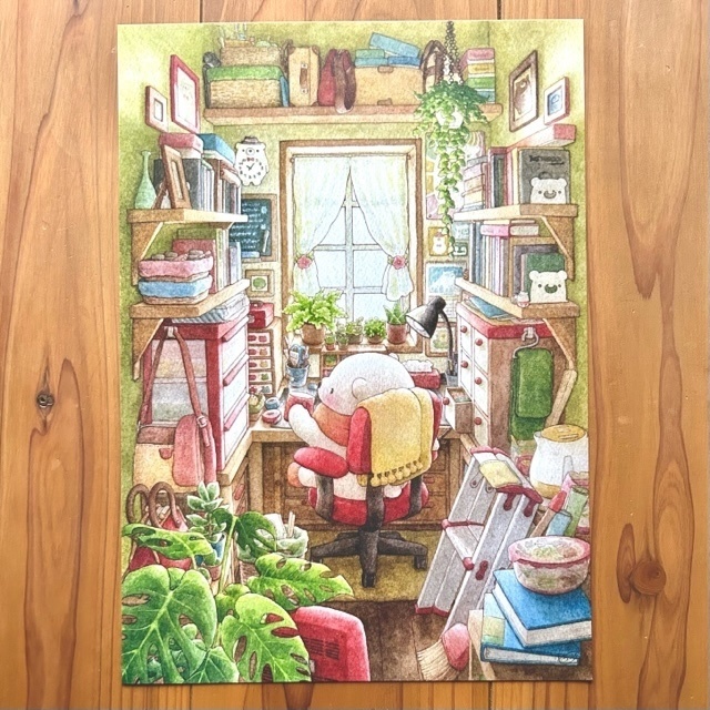 A4イラスト「プライベートルーム」