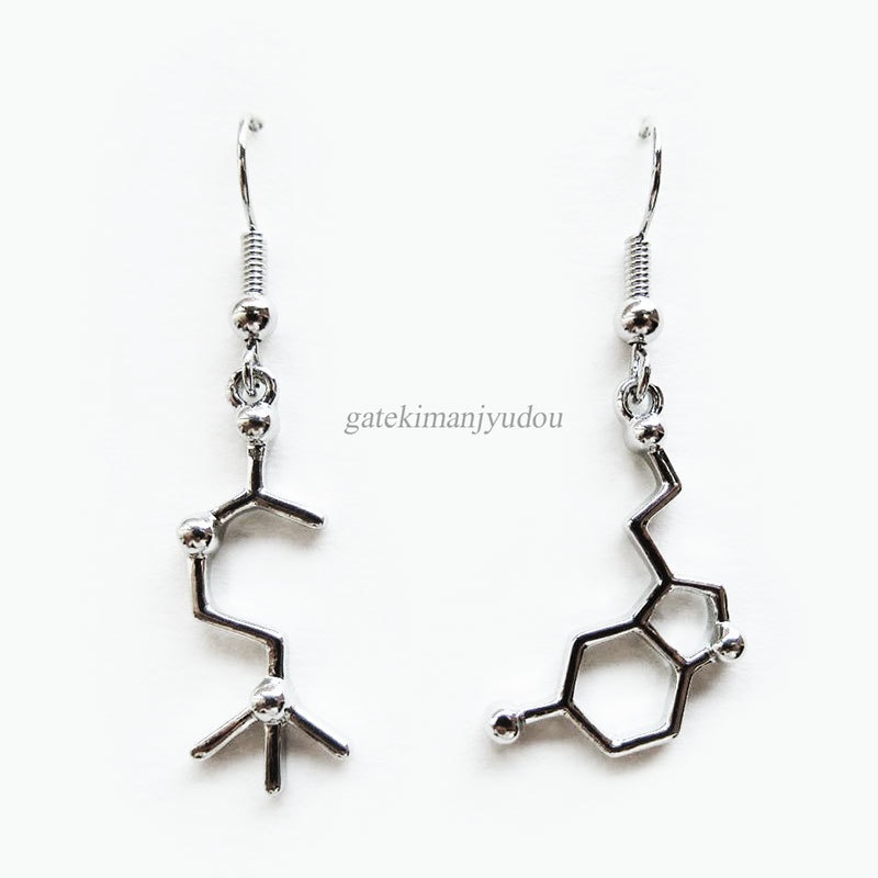 アセチルコリン&セロトニン◇ピアス【イヤリング等変更可】